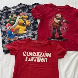 Lot of tshirts size 5.